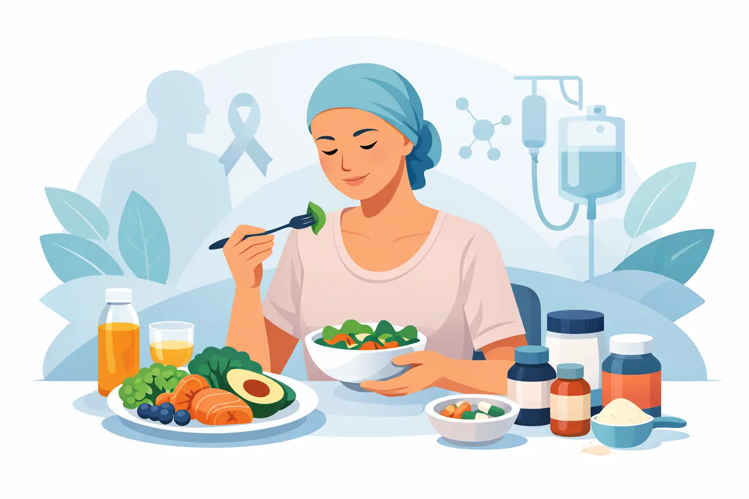 Alimentação e suplementos na pessoa com câncer: como fazer escolhas seguras?