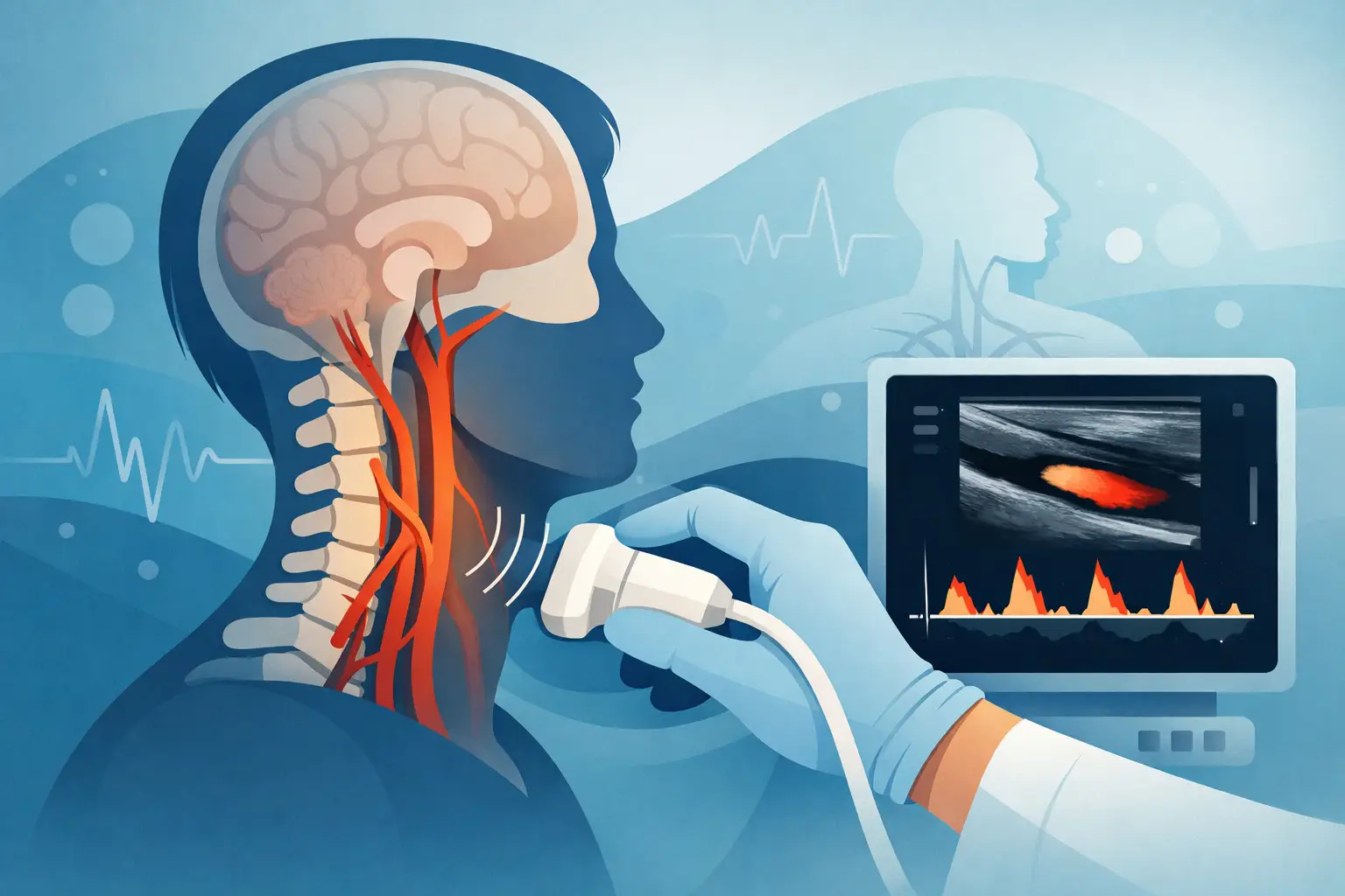 Doppler de carótidas e vertebrais: quando indicar
