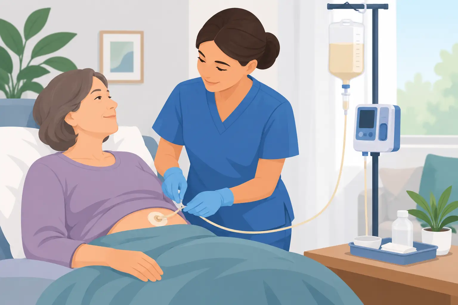 Nutrição enteral em casa: quais cuidados o paciente e a família precisam ter?